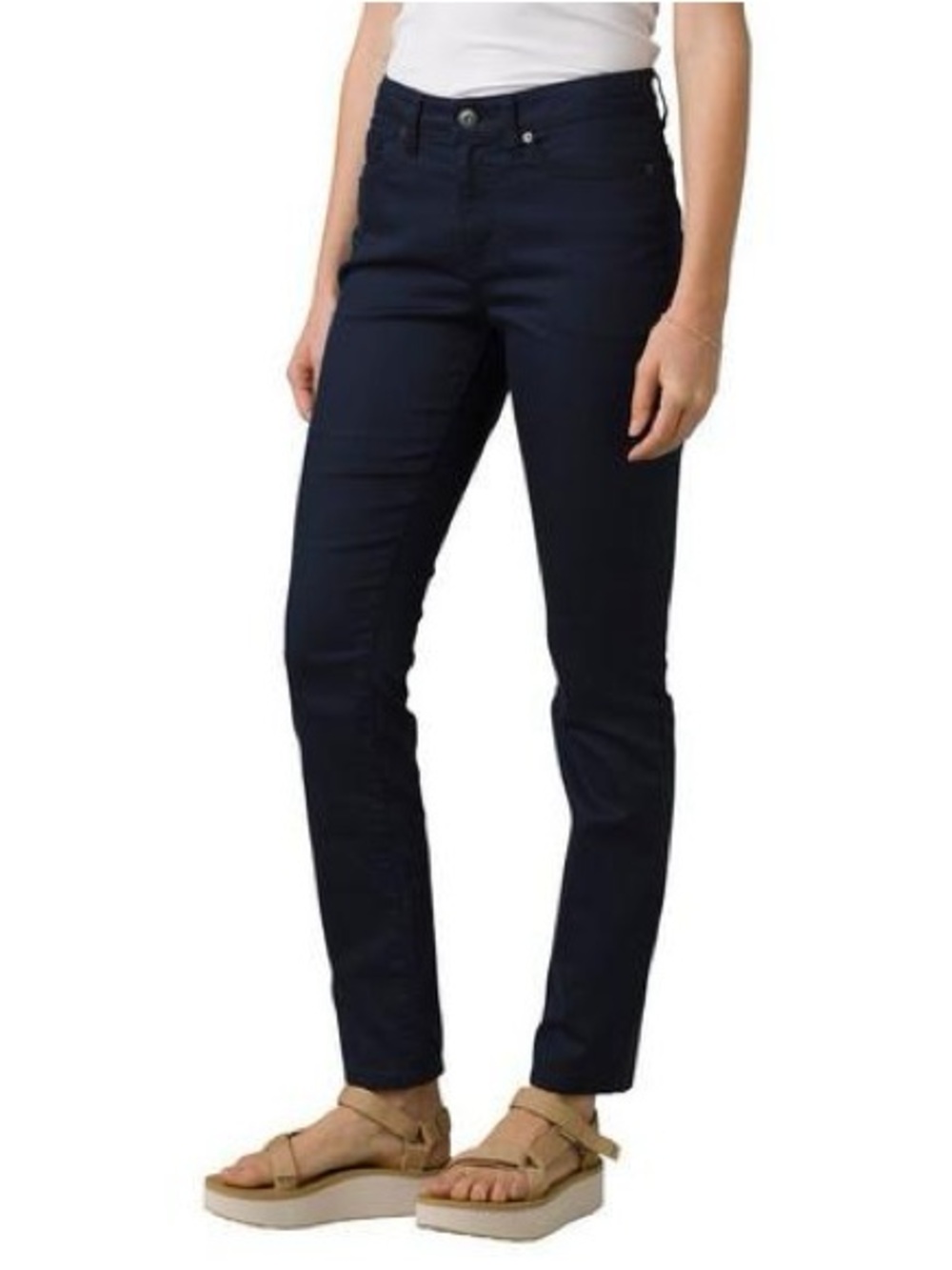 Prana Women's Straight Leg Jeans - Navy